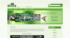 Desktop Screenshot of hommeslandscape.com